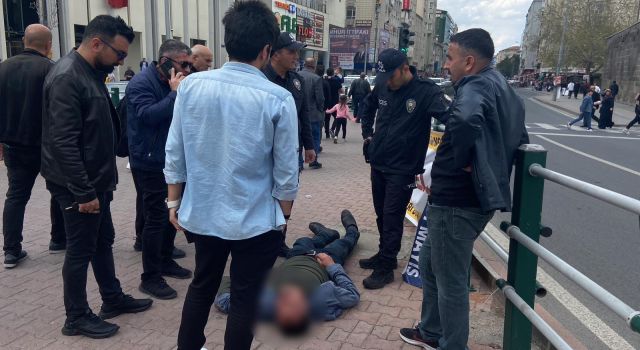 Alkollü kişi polis ekiplerine zor anlar yaşattı